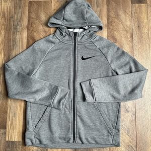 Nike Track Jacket Women's Size Large Gray Athletic Soccer Fitness Running 3962